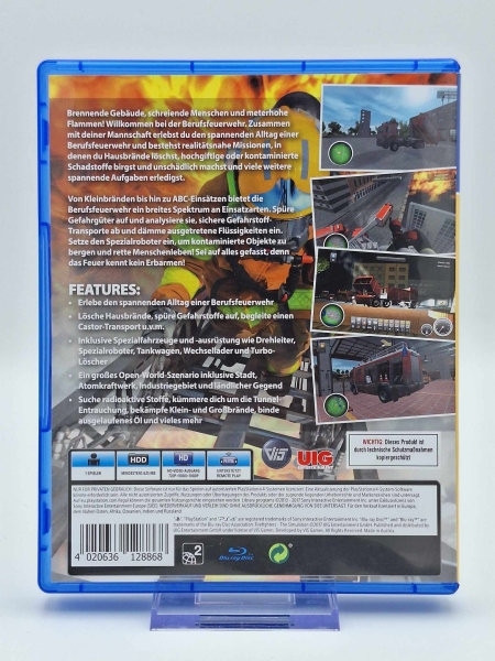 Berufsfeuerwehr: Die Simulation